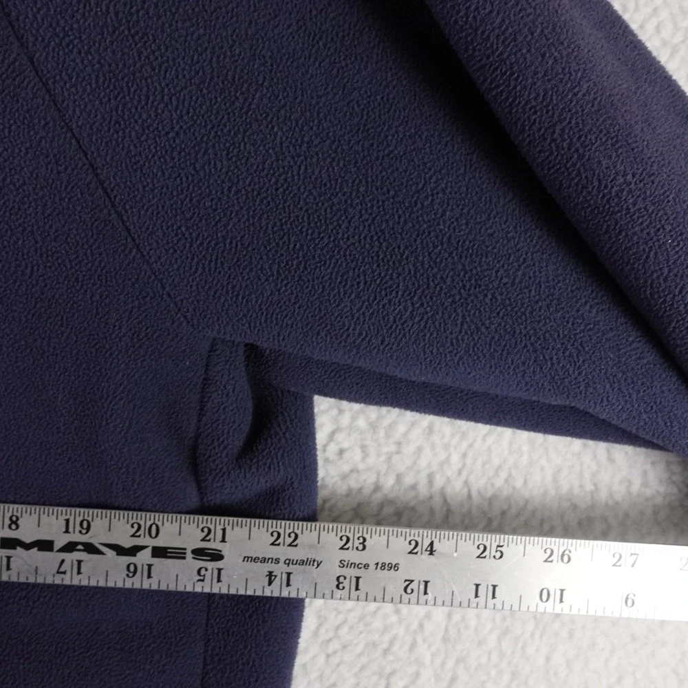 The North Face Mens Full Zip Fleece Jacket Navy Blue‎ Large Soft Shell Camp